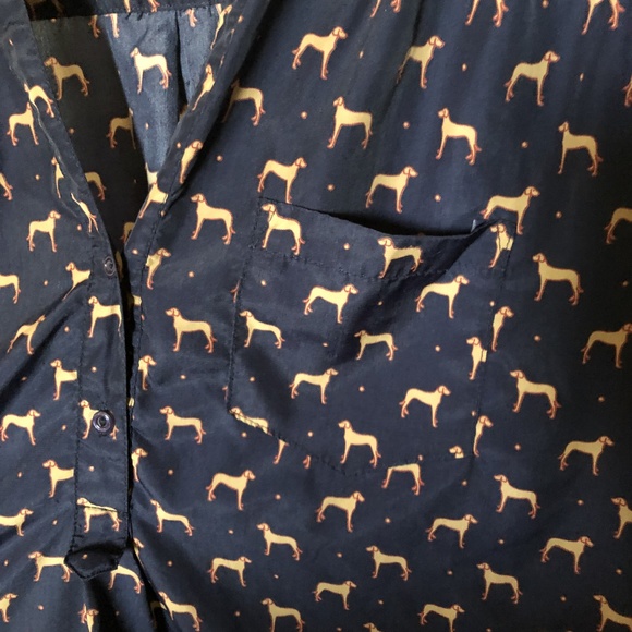 Modcloth Falling in Puppy Love Tunic - Picture 4 of 6